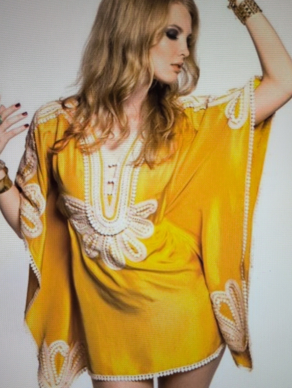 Yoana Baraschi Anthropologie Marrakesh Silk Tunic